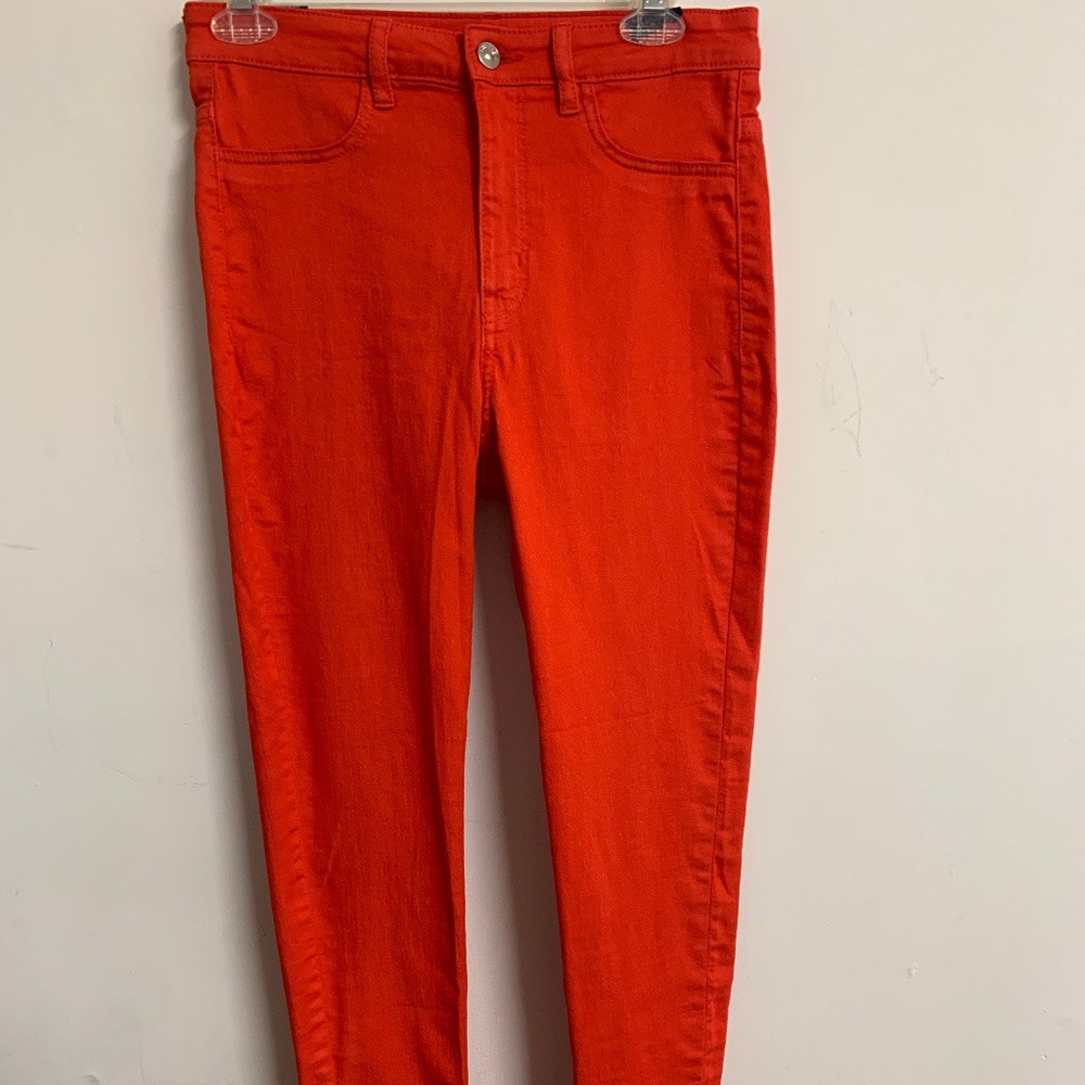H&M Red Skinny Jeans
